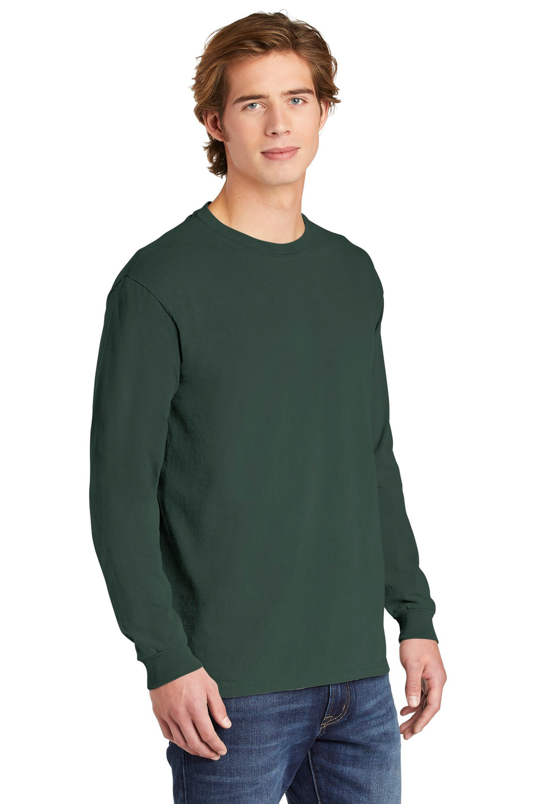 Blue Spruce COMFORT COLORS Heavyweight Ring Spun Long Sleeve Tee. 6014