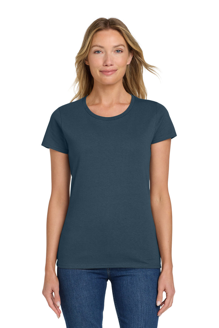 BlueDusk Gildan Women's Heavy Cotton 100% Cotton T-Shirt. 5000L