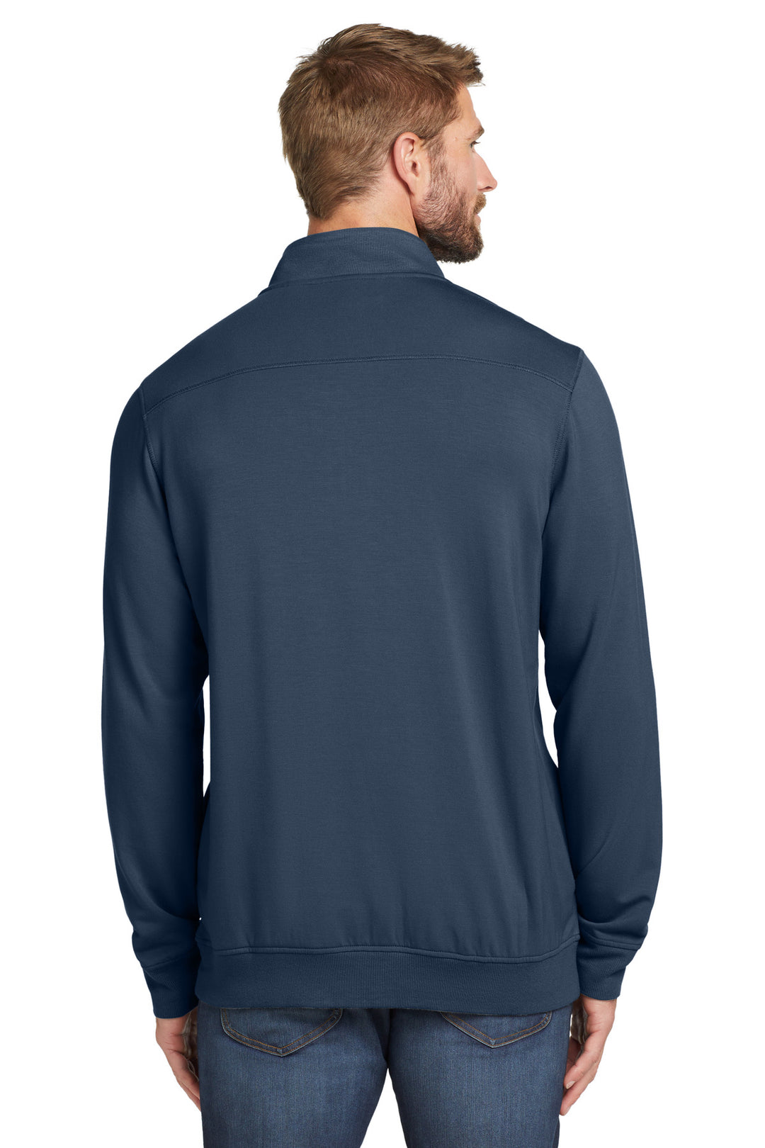 BlueNights TravisMathew Newport 1/4-Zip Fleece. TM1MU419