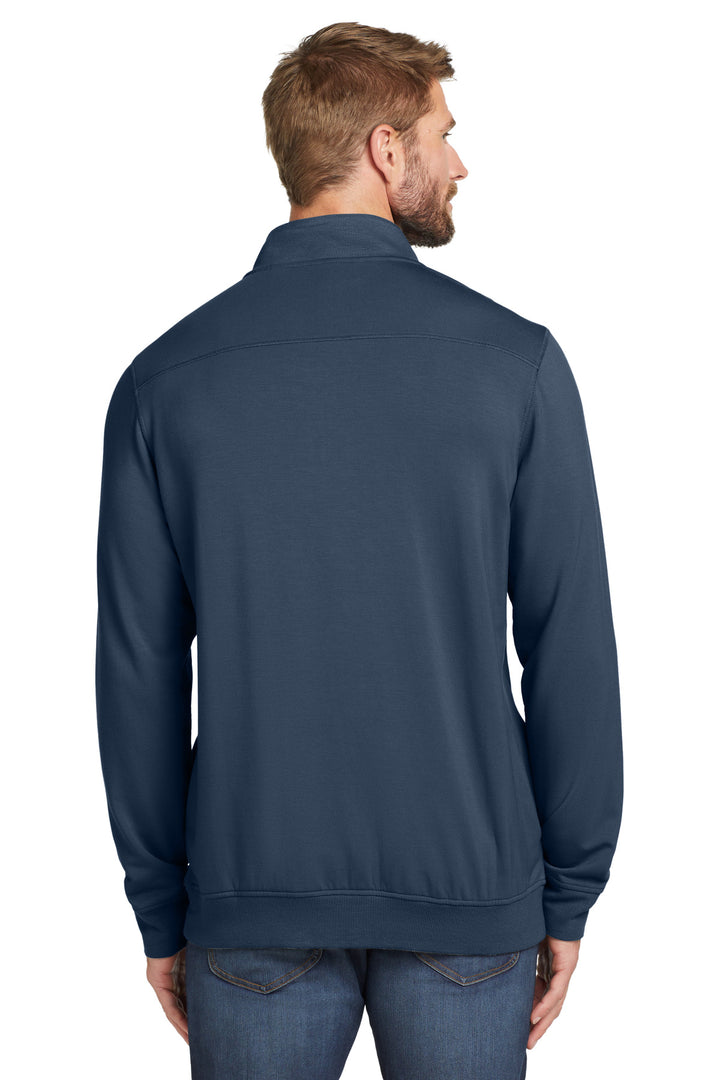 BlueNights TravisMathew Newport 1/4-Zip Fleece. TM1MU419