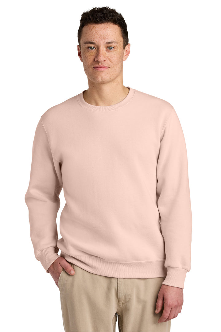 BlushPink Jerzees Eco Premium Blend Crewneck Sweatshirt 701M