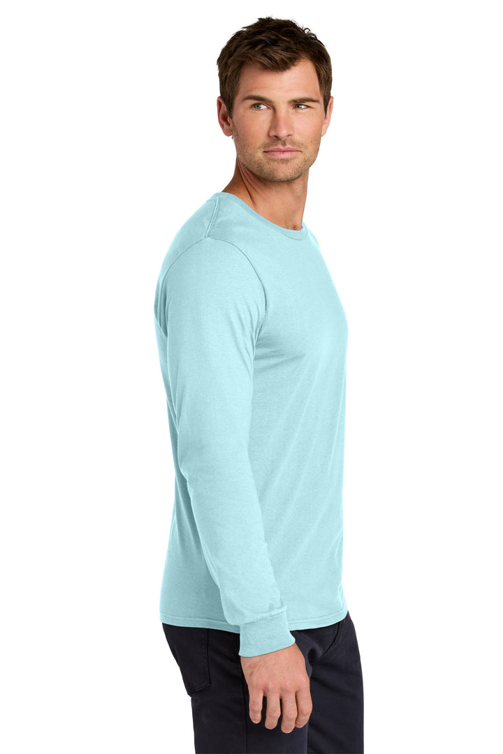 BreezyBlue Jerzees Classics Unisex Cotton Long Sleeve T-Shirt 363L