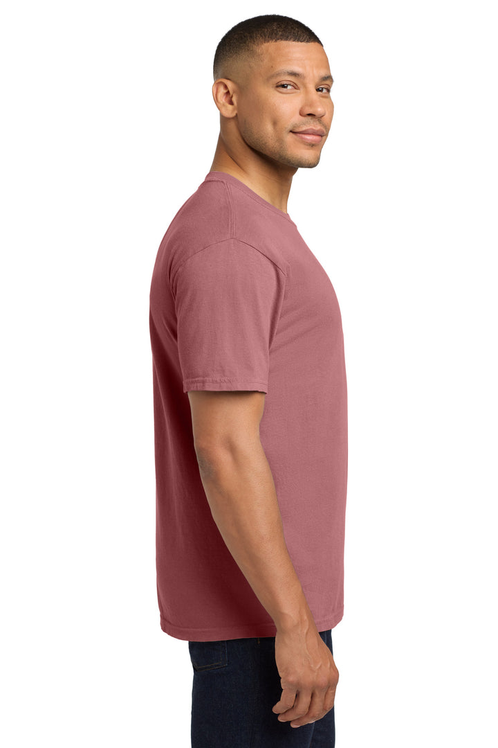 Brick COMFORT COLORS Heavyweight Ring Spun Pocket Tee. 6030
