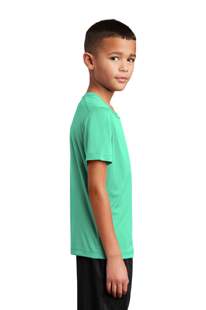 Bright Seafoam Sport-Tek Youth Posi-UV Pro Tee. YST420