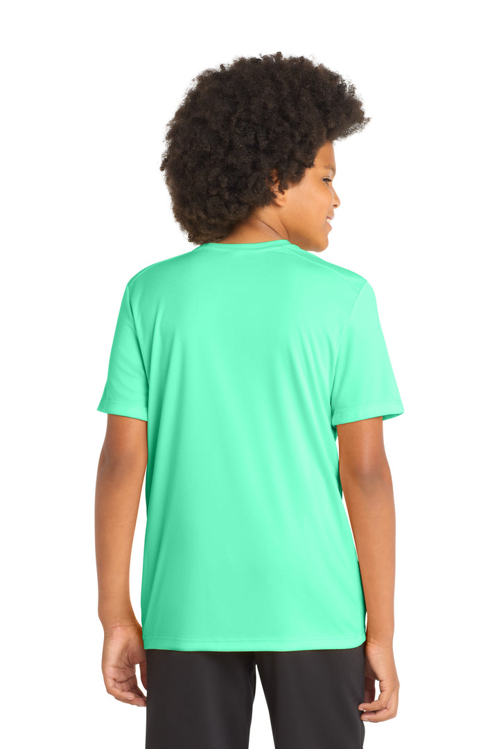 Bright Seafoam Sport-Tek Youth Posi-UV Pro Tee. YST420