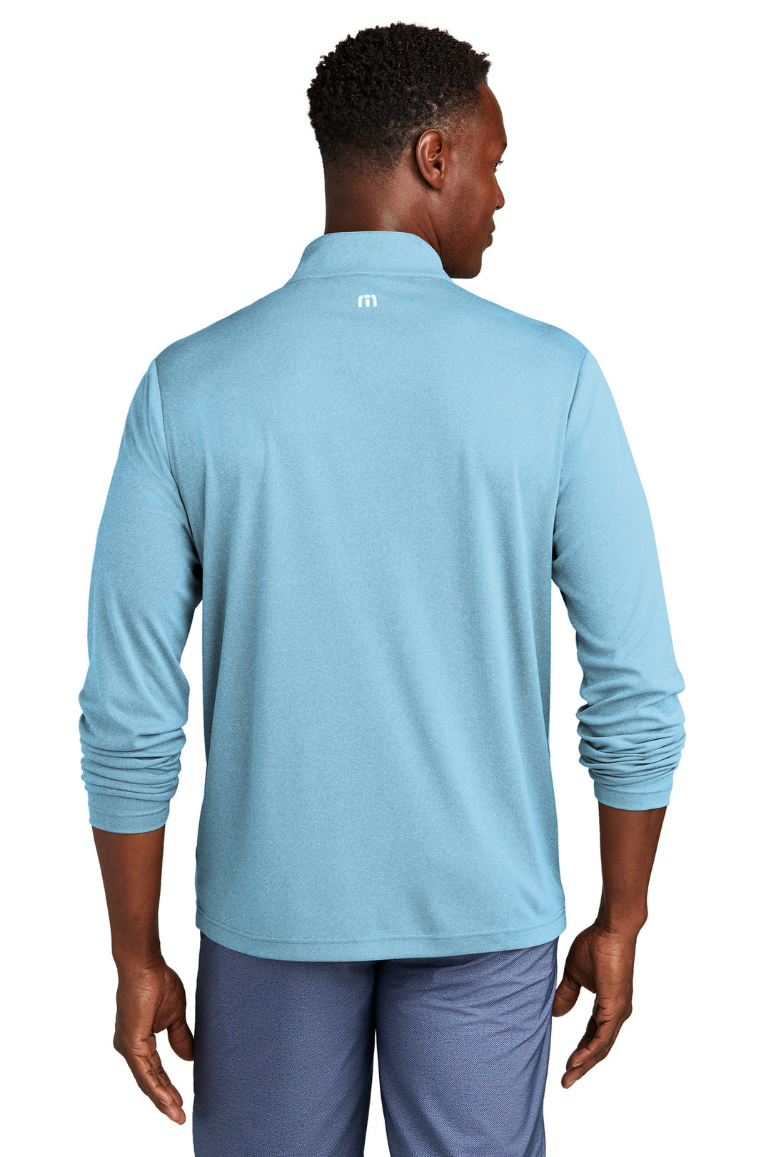 BrillBluHt TravisMathew Coto Performance 1/4-Zip TM1MY397