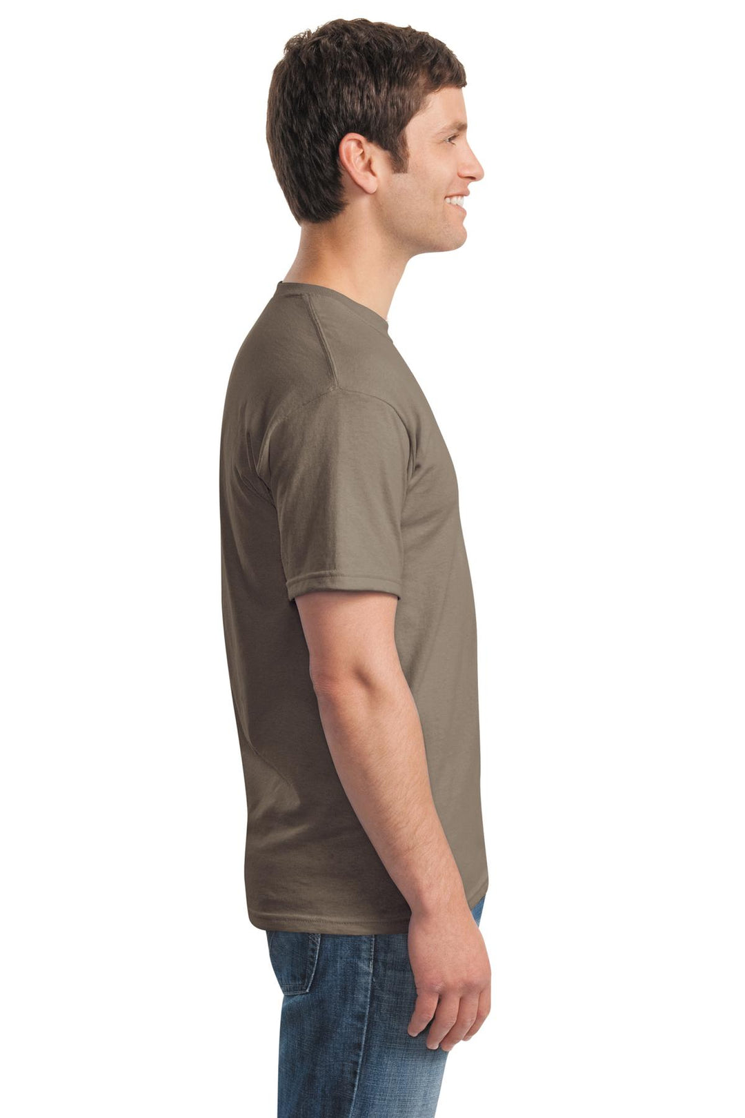 Brown Savana Gildan - Heavy Cotton 100% Cotton T-Shirt. 5000