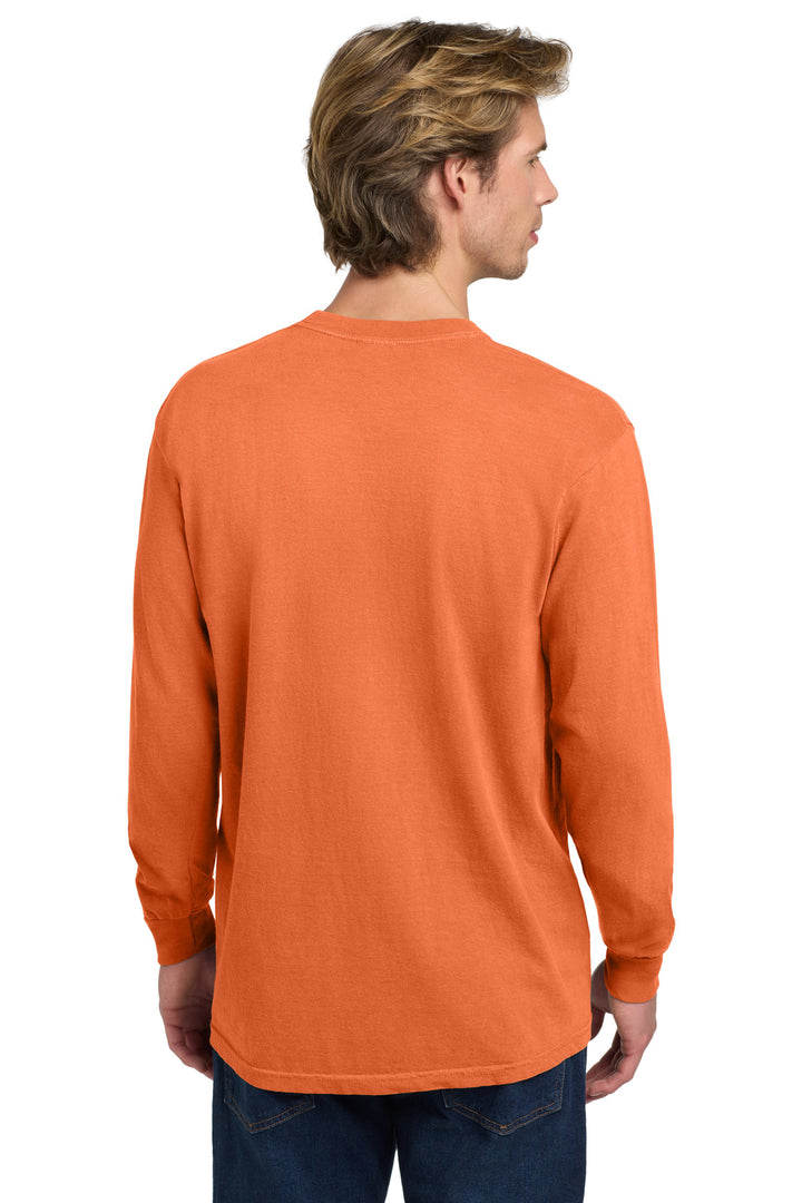 BurntOrng COMFORT COLORS Heavyweight Ring Spun Long Sleeve Tee. 6014
