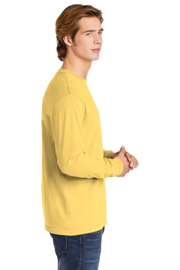 Butter COMFORT COLORS Heavyweight Ring Spun Long Sleeve Tee. 6014