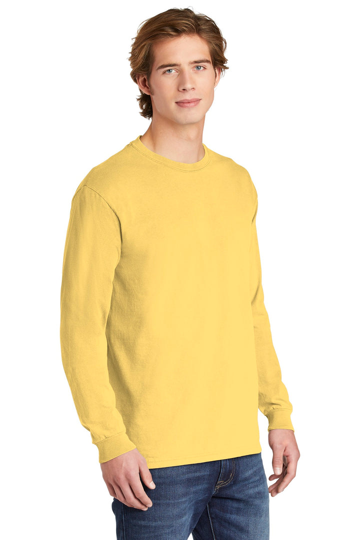 Butter COMFORT COLORS Heavyweight Ring Spun Long Sleeve Tee. 6014