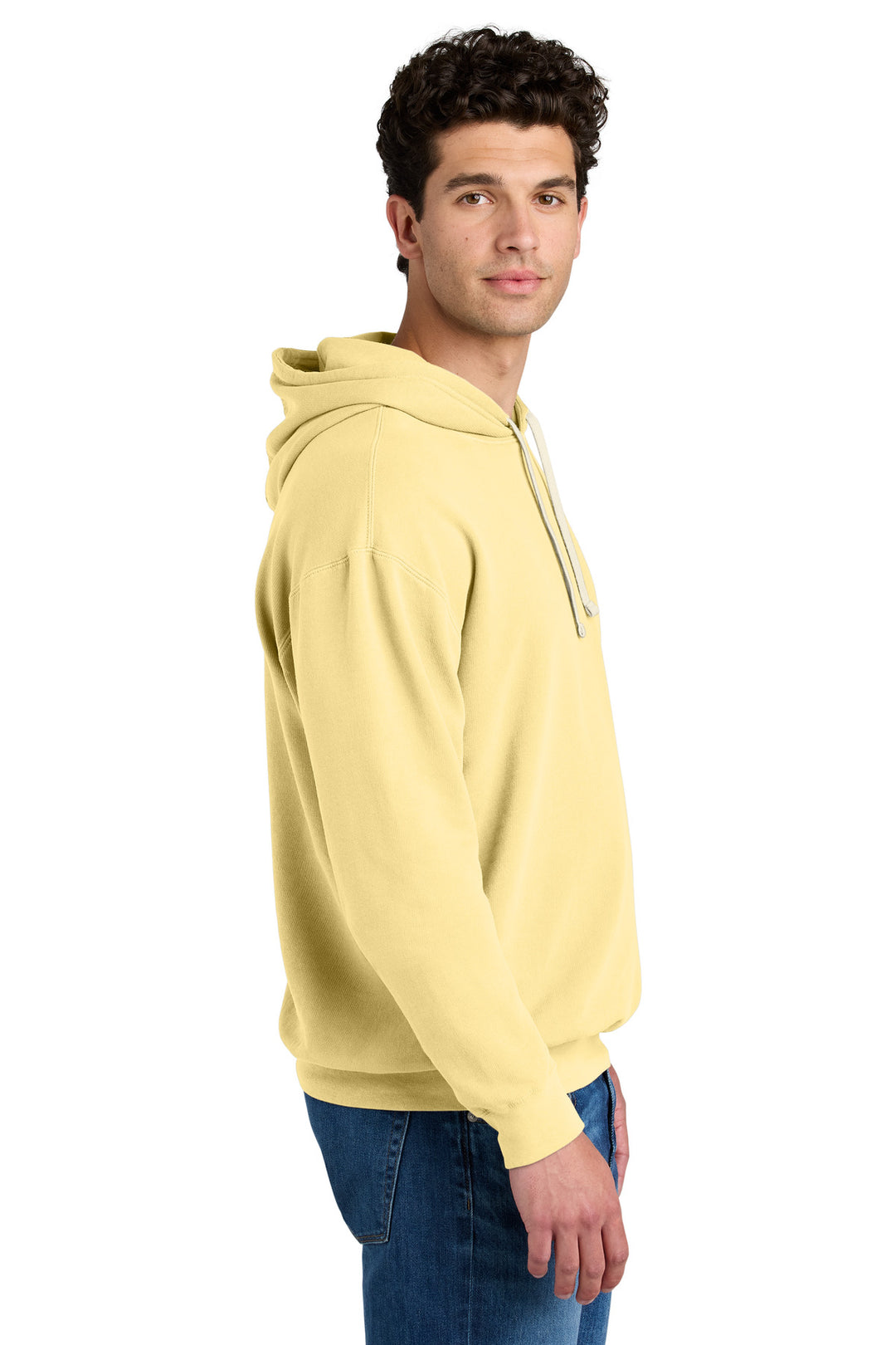 Butter Comfort Colors Lightweight Hooded Sweatshirt 1467