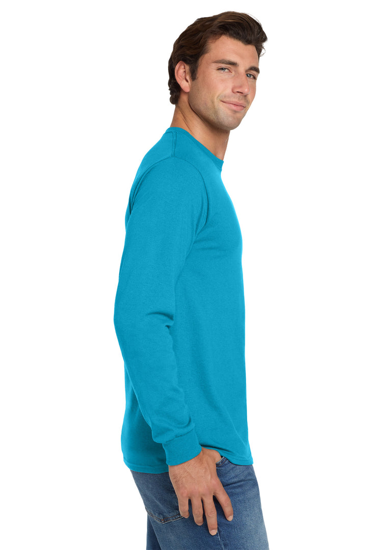 CaliBlue Jerzees - Dri-Power 50/50 Cotton/Poly Long Sleeve T-Shirt. 29LS