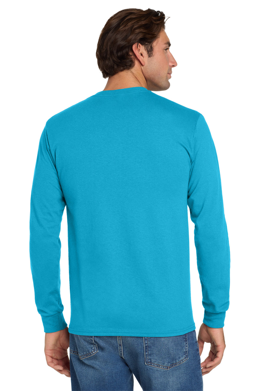 CaliBlue Jerzees - Dri-Power 50/50 Cotton/Poly Long Sleeve T-Shirt. 29LS