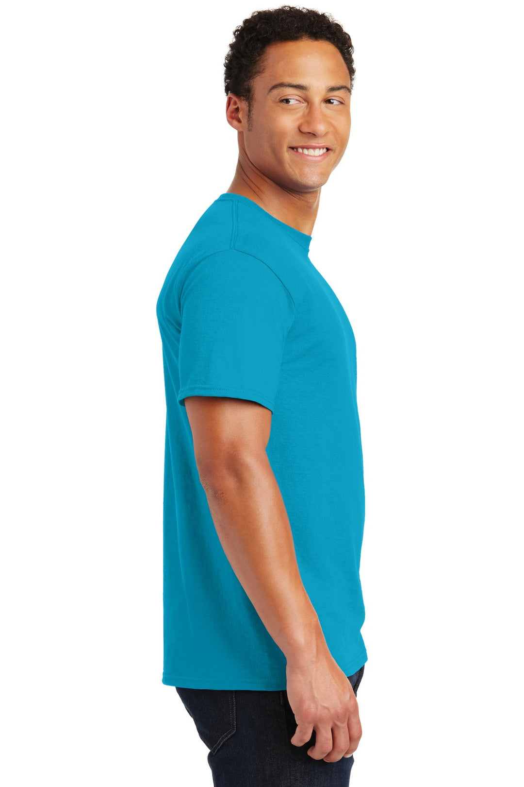 California Blu Jerzees - Dri-Power 50/50 Cotton/Poly T-Shirt. 29M