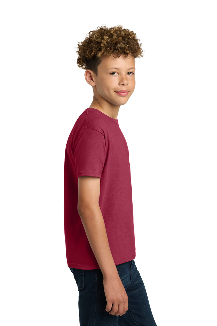 Cardinal Red Gildan - Youth Ultra Cotton 100% US Cotton T-Shirt. 2000B