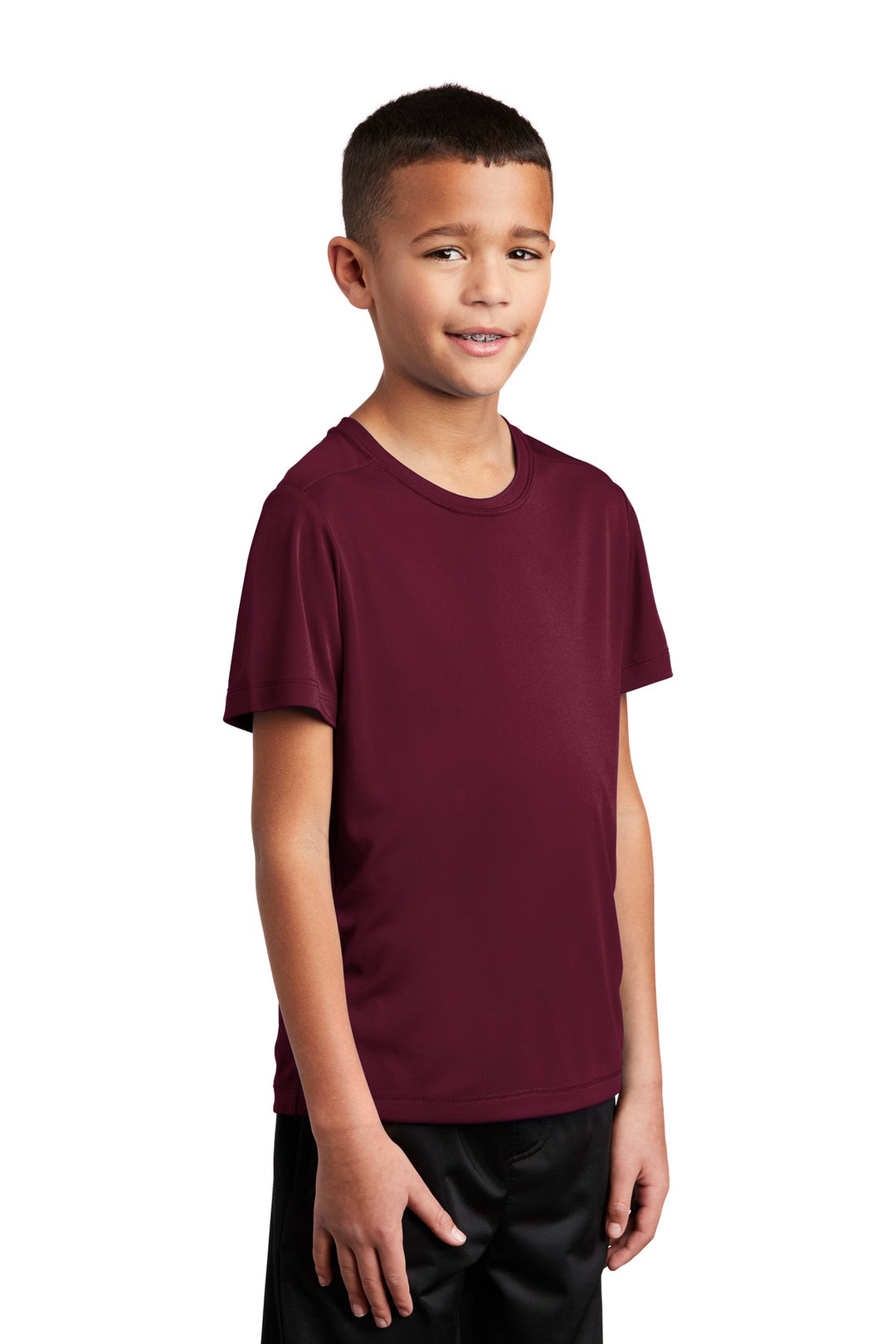 Cardinal Sport-Tek Youth Posi-UV Pro Tee. YST420