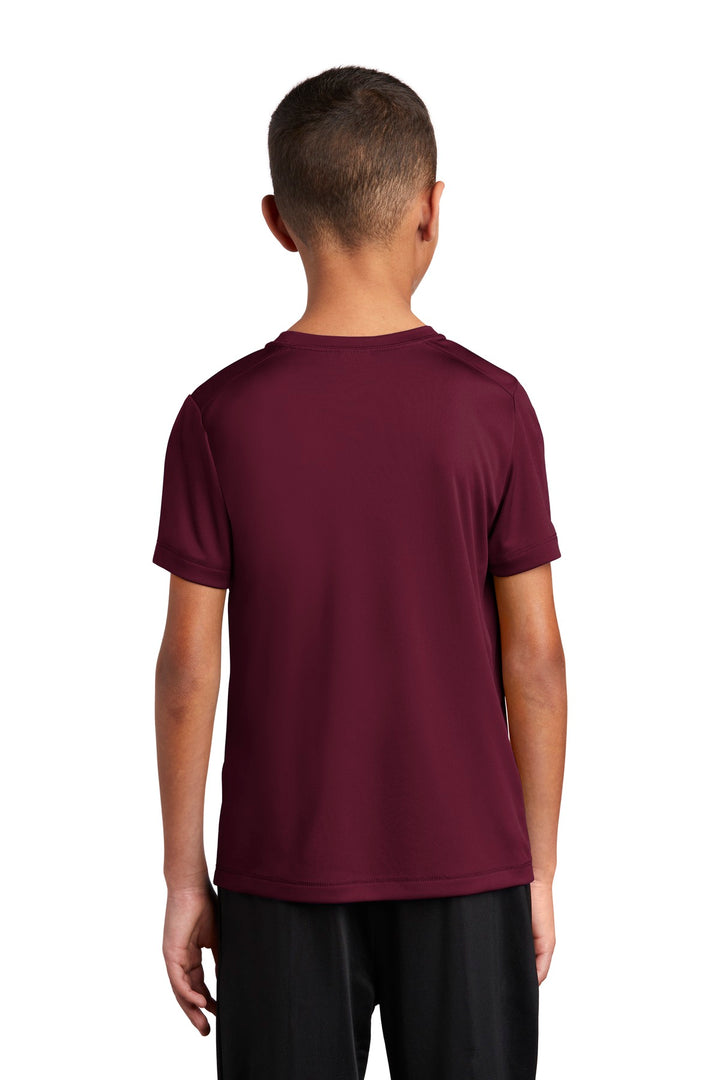 Cardinal Sport-Tek Youth Posi-UV Pro Tee. YST420