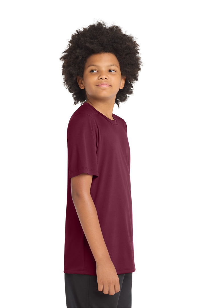 Cardinal Sport-Tek Youth Posi-UV Pro Tee. YST420