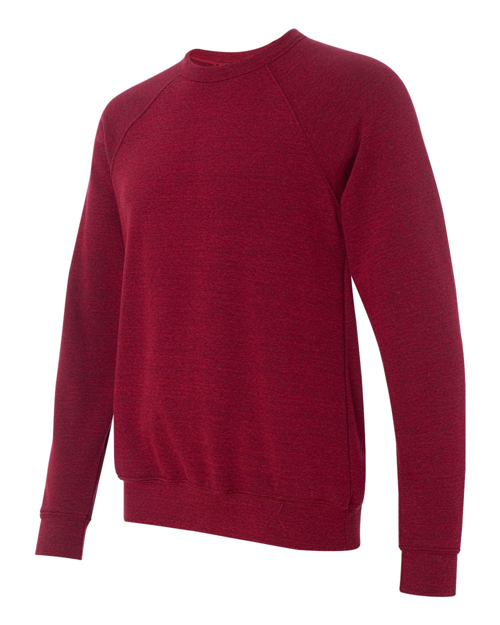 Cardinal Triblend Sponge Fleece Raglan Crewneck Sweatshirt - 3901