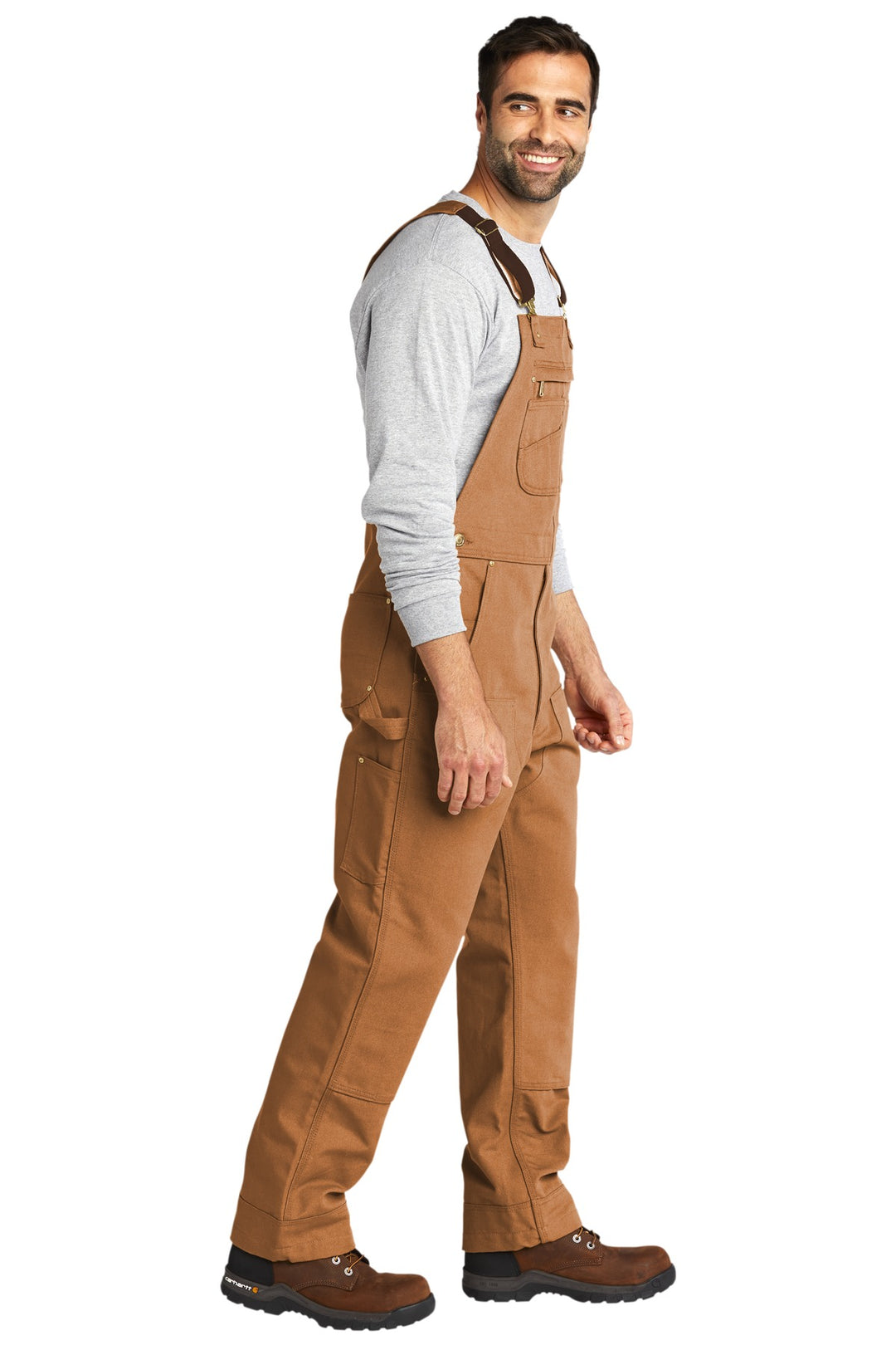 CarharttBr Carhartt Duck Unlined Bib Overalls. CT102776