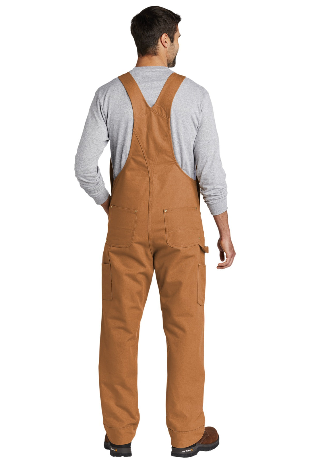 CarharttBr Carhartt Duck Unlined Bib Overalls. CT102776