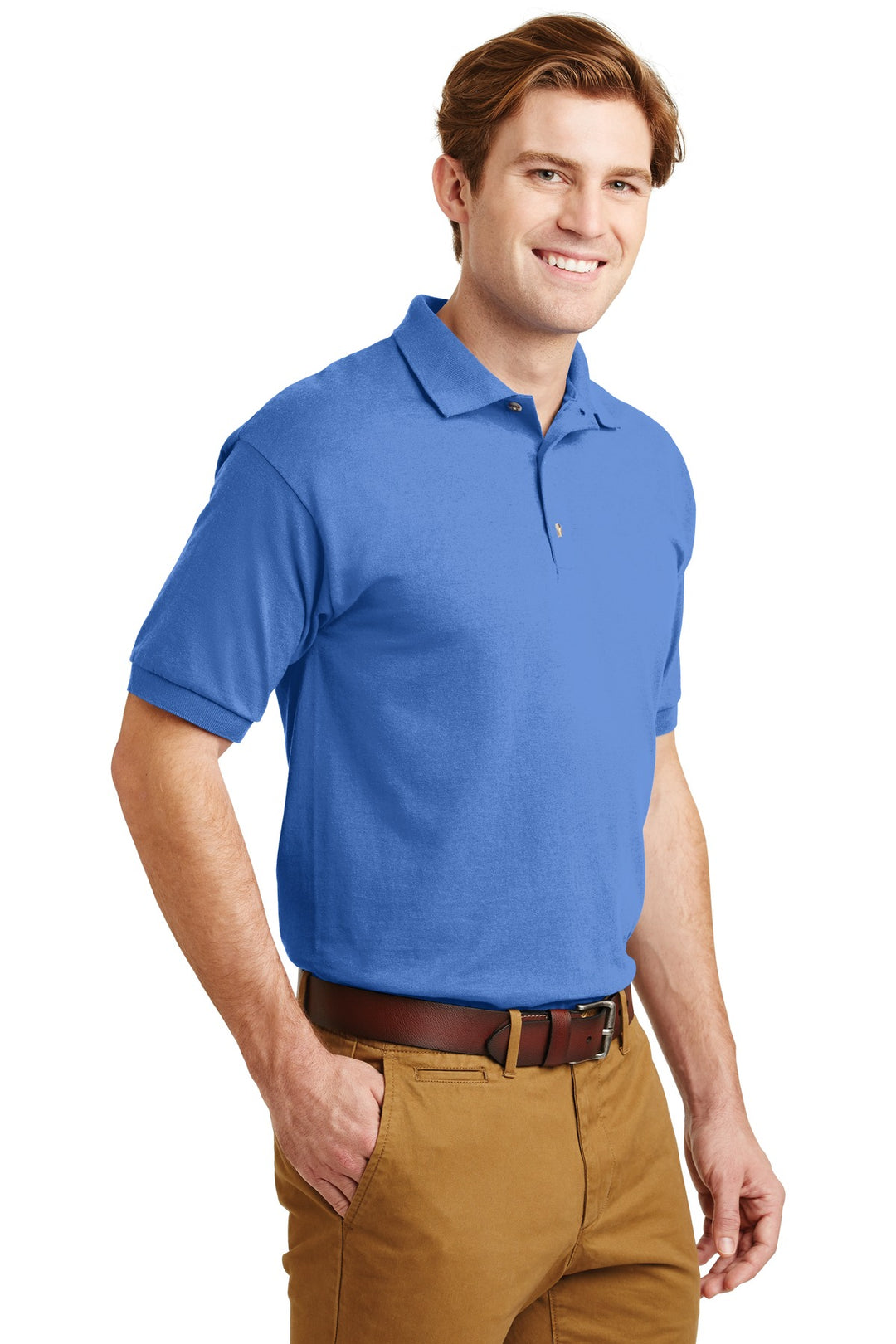 Carolina Blue Gildan - DryBlend 6-Ounce Jersey Knit Sport Shirt. 8800