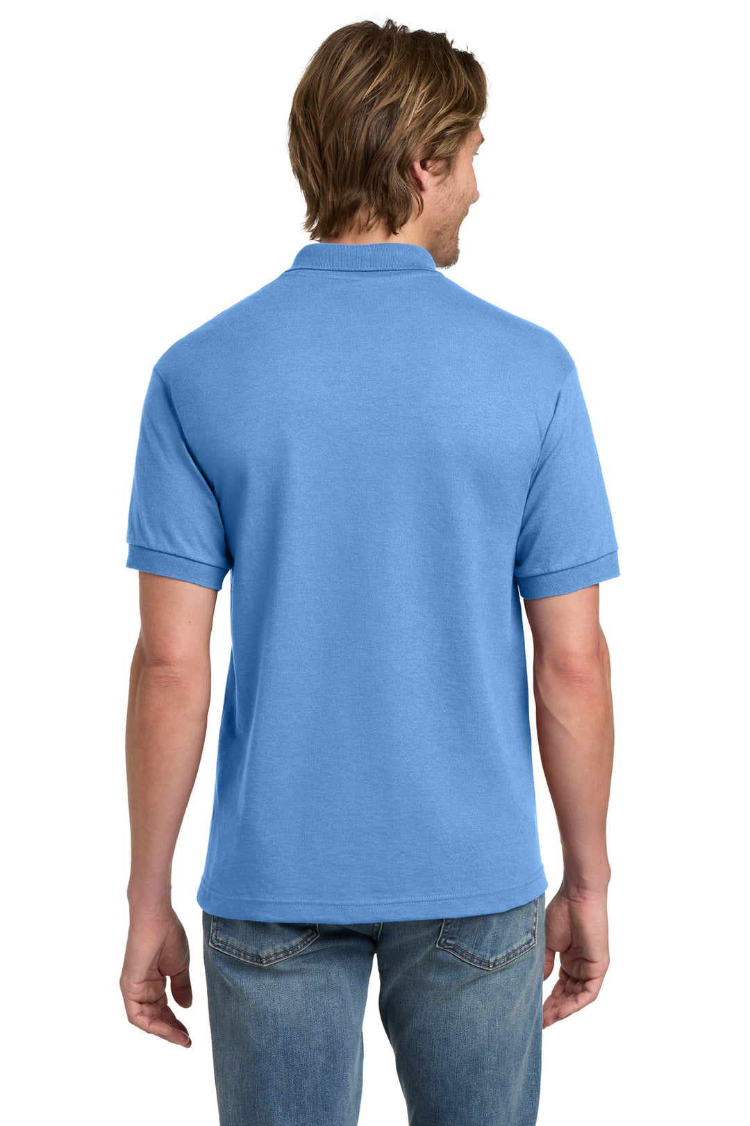 Carolina Blue Gildan - DryBlend 6-Ounce Jersey Knit Sport Shirt. 8800