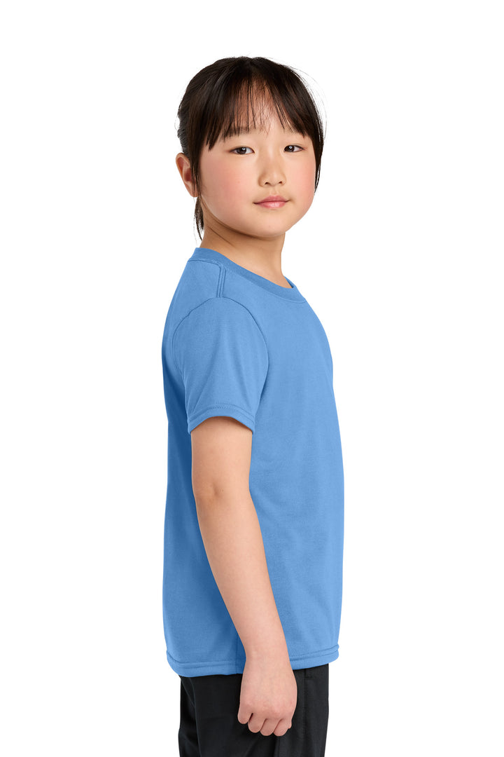 Carolina Blue Gildan Youth Gildan Performance T-Shirt. 42000B