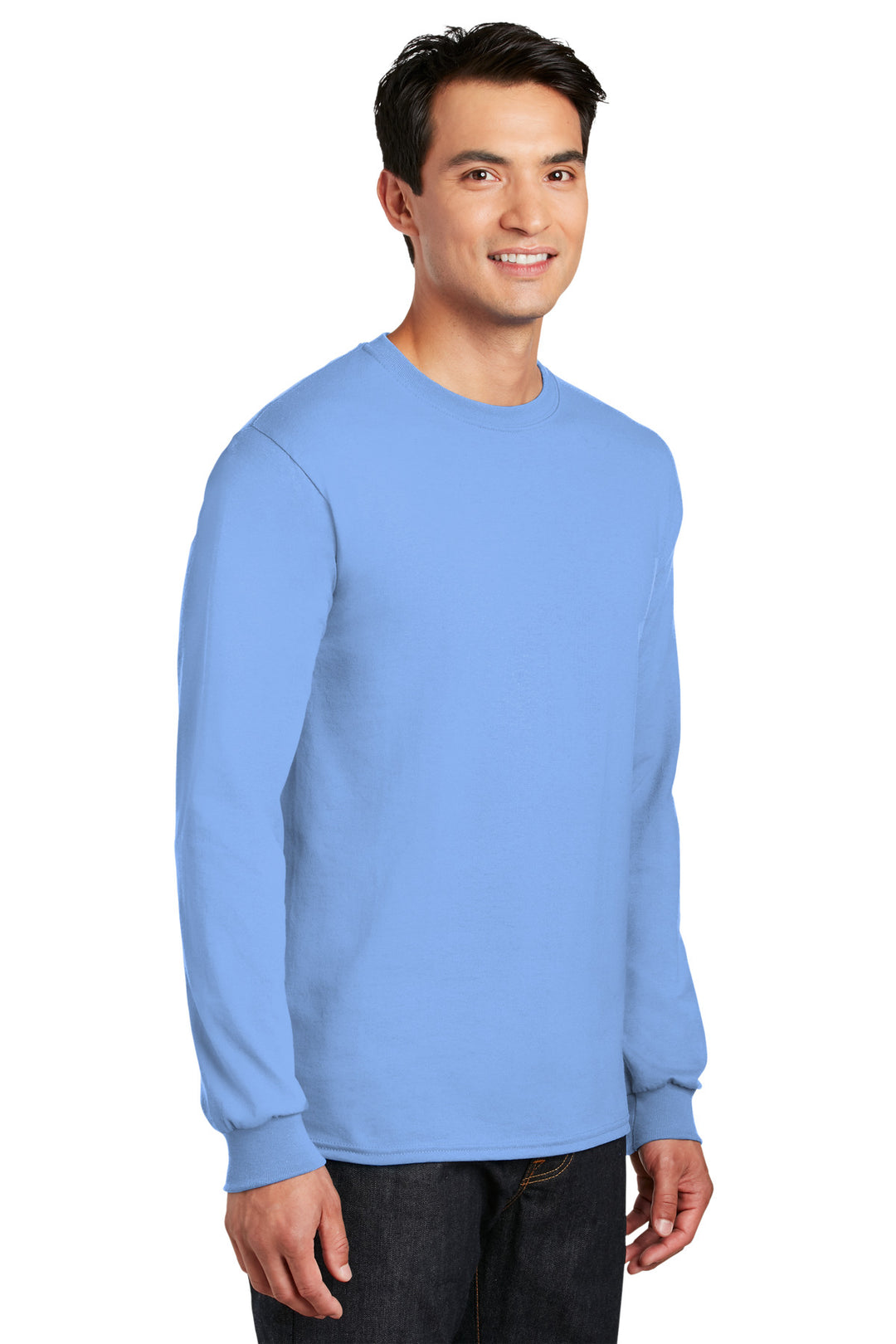 CarolinaBl Gildan - DryBlend 50 Cotton/50 Poly Long Sleeve T-Shirt. 8400