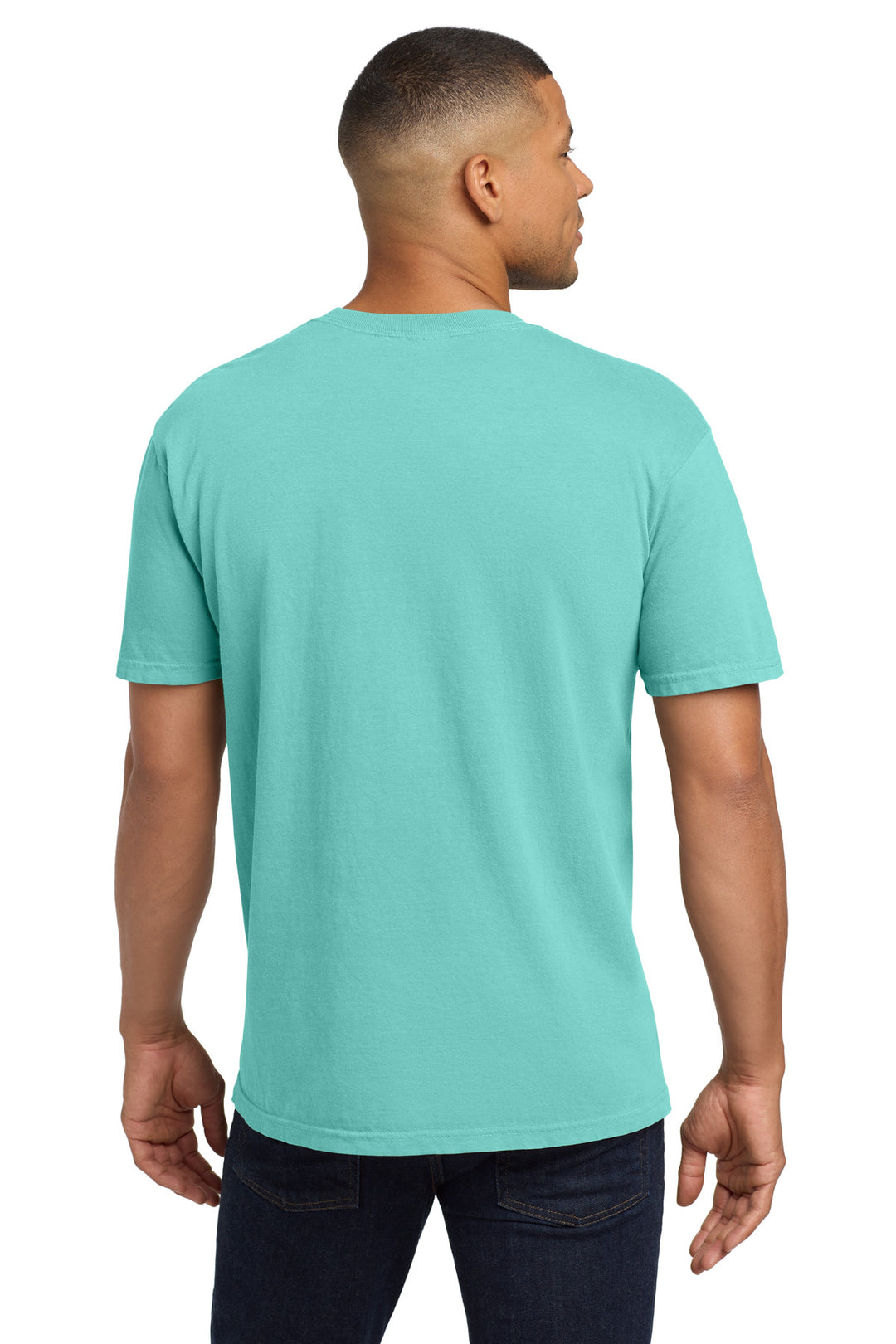 Chalky Mint COMFORT COLORS Heavyweight Ring Spun Pocket Tee. 6030