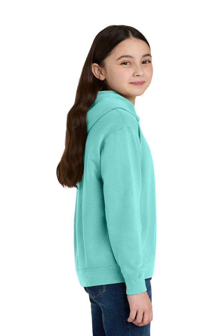 ChalkyMint Comfort Colors Youth Lightweight Hooded Sweatshirt 1467Y