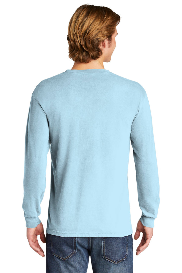 Chambray COMFORT COLORS Heavyweight Ring Spun Long Sleeve Tee. 6014