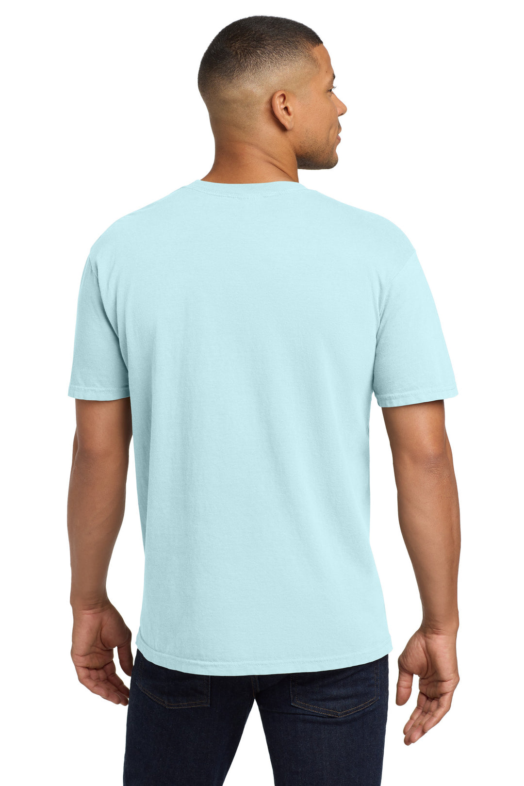 Chambray COMFORT COLORS Heavyweight Ring Spun Pocket Tee. 6030