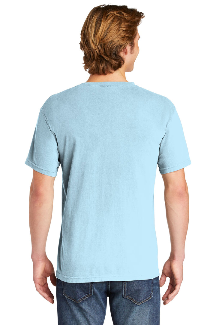 Chambray COMFORT COLORS Heavyweight Ring Spun Tee. 1717