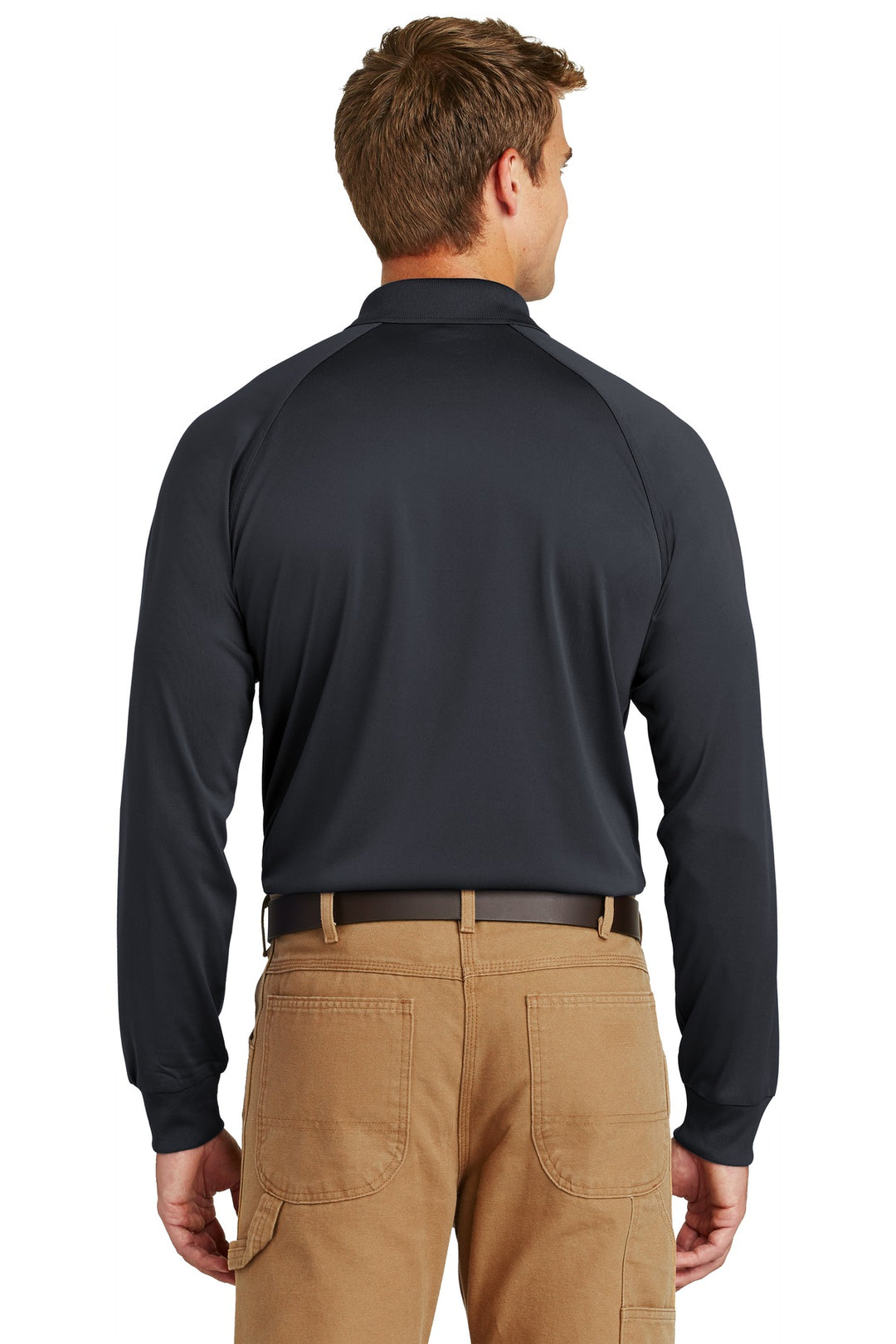 Charcoal CornerStone - Select Long Sleeve Snag-Proof Tactical Polo. CS410LS