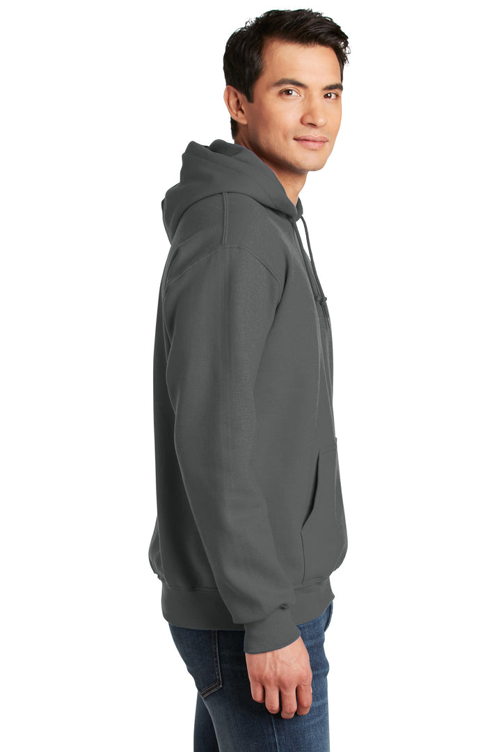 Charcoal Gildan - DryBlend Pullover Hooded Sweatshirt. 12500