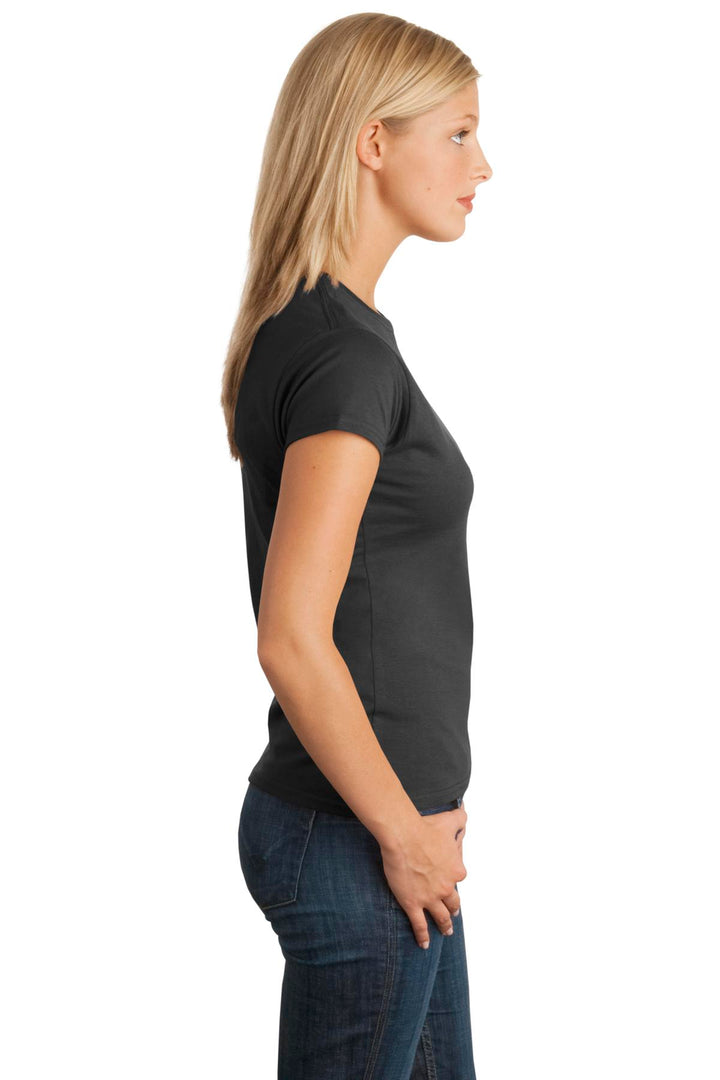 Charcoal Gildan Softstyle Women's T-Shirt. 64000L