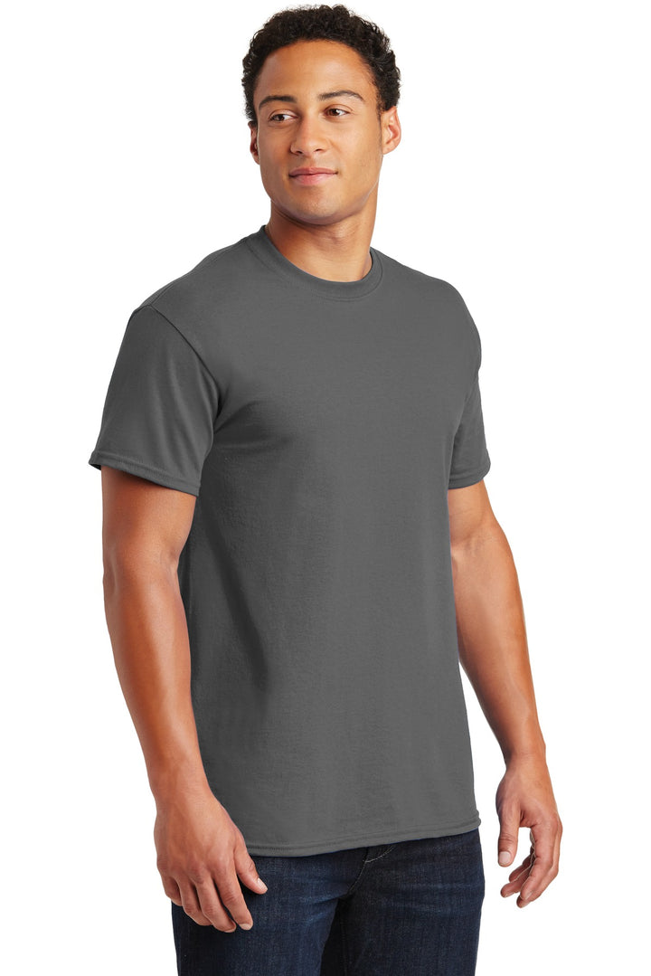 CHARCOAL Gildan - Ultra Cotton 100% US Cotton T-Shirt. 2000