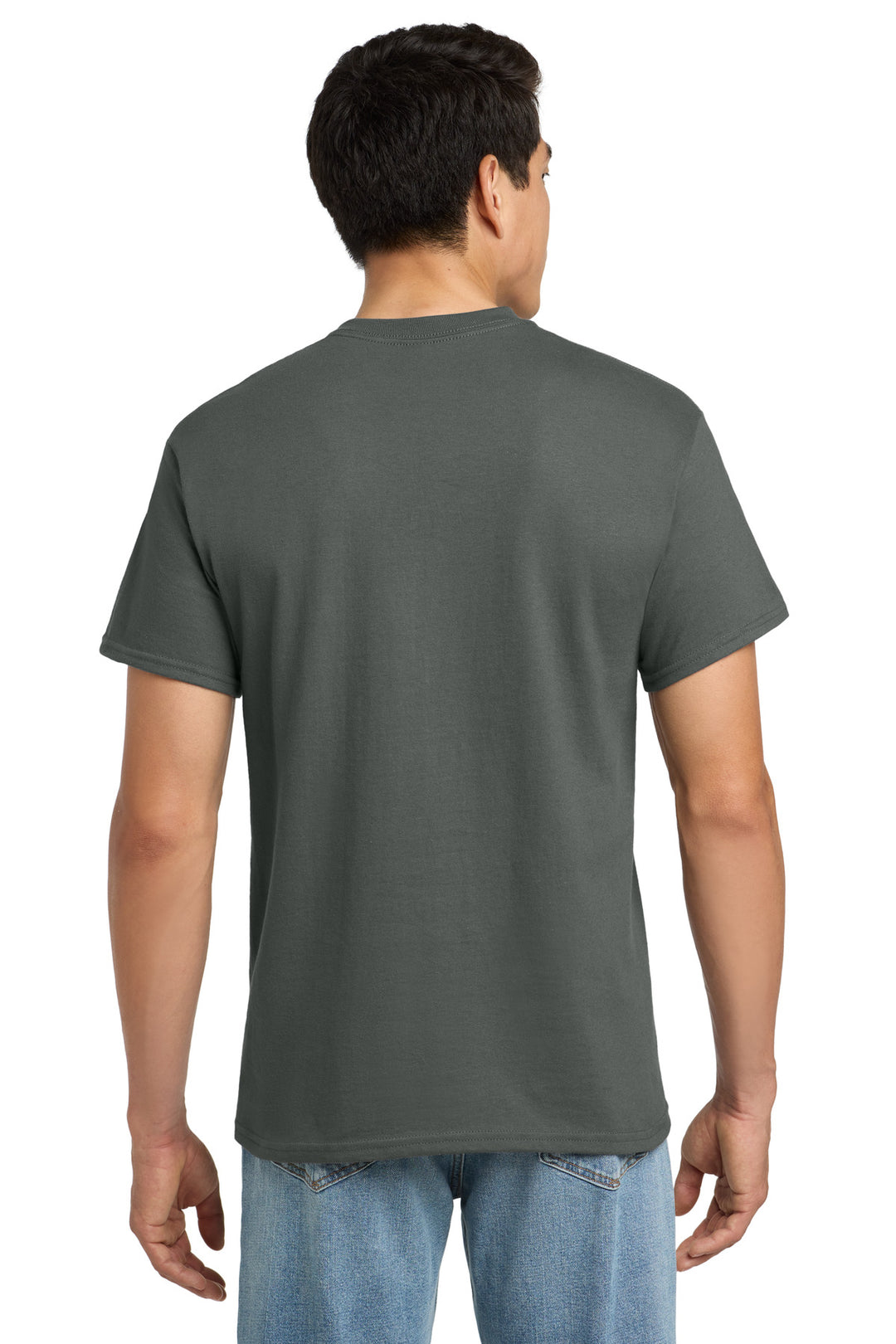 Charcoal Gildan - Ultra Cotton 100% US Cotton T-Shirt with Pocket. 2300