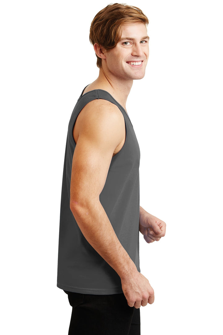 Charcoal Gildan - Ultra Cotton 100% US Cotton Tank Top. 2200