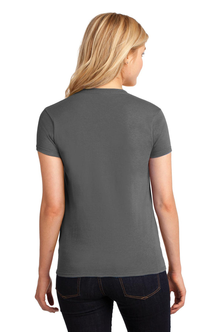 Charcoal Gildan Women's Heavy Cotton 100% Cotton T-Shirt. 5000L