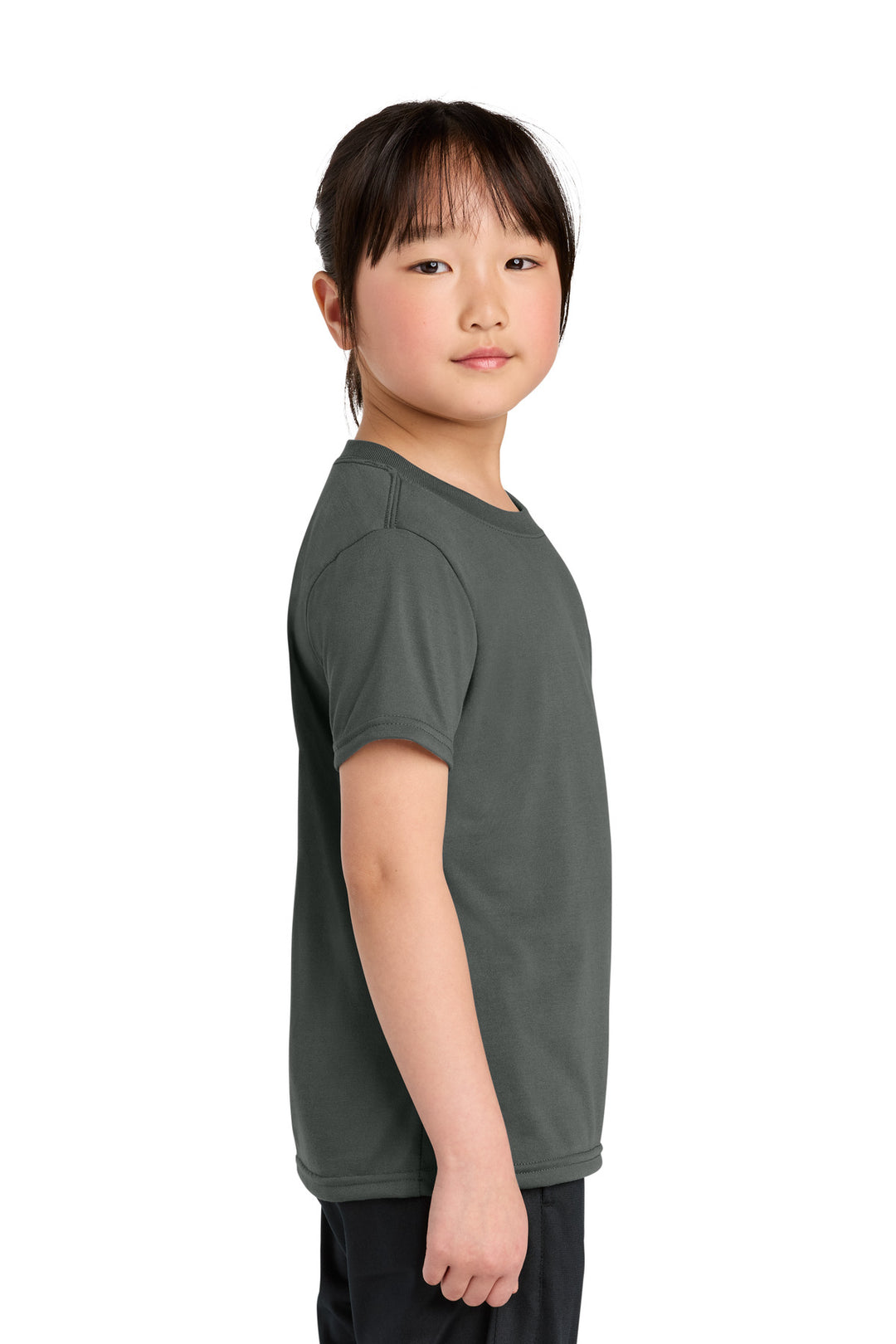 Charcoal Gildan Youth Gildan Performance T-Shirt. 42000B