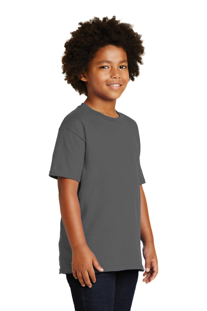 Charcoal Gildan - Youth Ultra Cotton 100% US Cotton T-Shirt. 2000B
