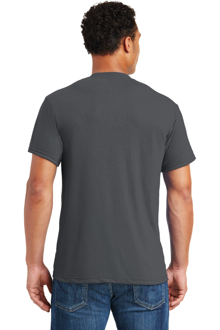 Charcoal Grey Jerzees Dri-Power 100% Polyester T-Shirt. 21M