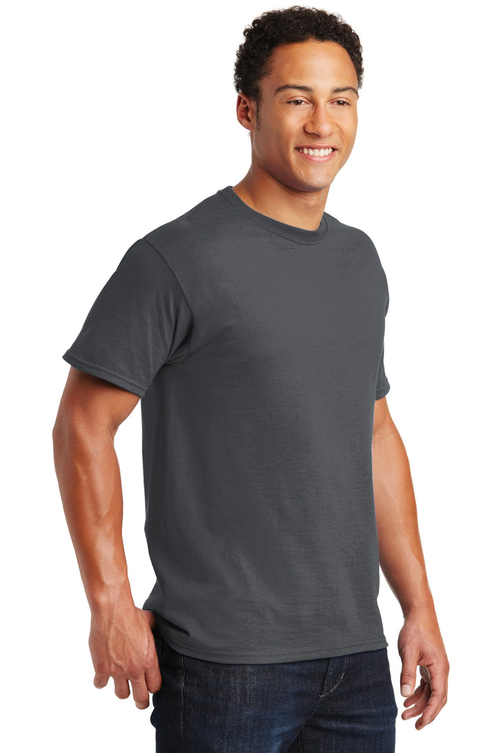 Charcoal Grey Jerzees - Dri-Power 50/50 Cotton/Poly T-Shirt. 29M