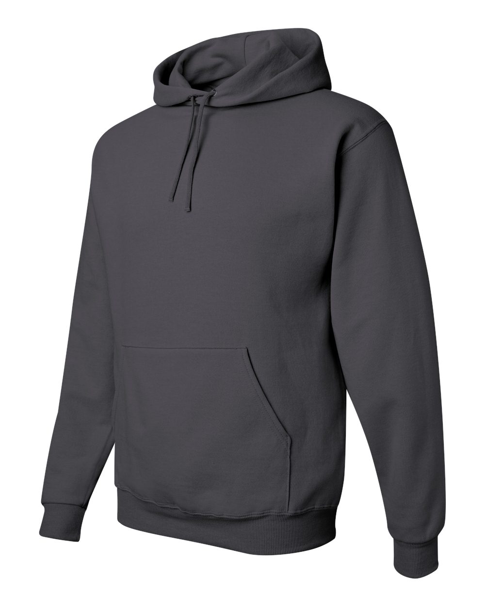 Charcoal Grey NuBlend® Hooded Sweatshirt - 996MR