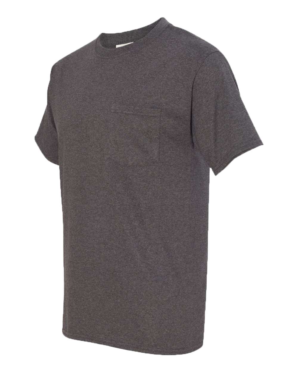 Charcoal Heather Authentic Pocket T-Shirt - 5590