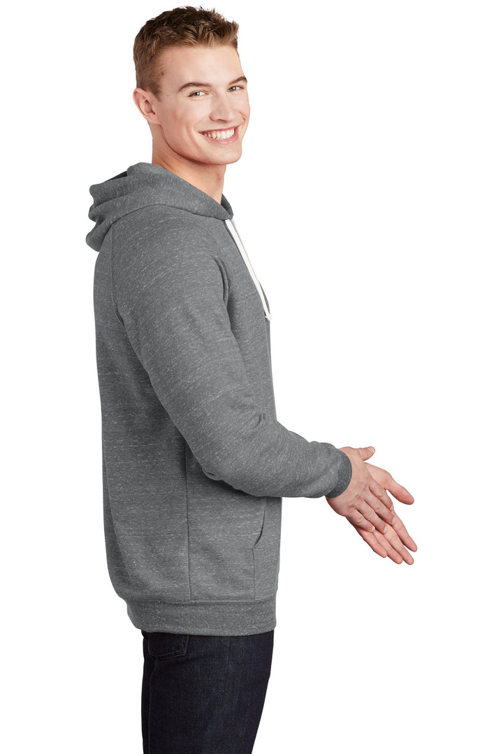 Charcoal Jerzees Snow Heather French Terry Raglan Hoodie 90M