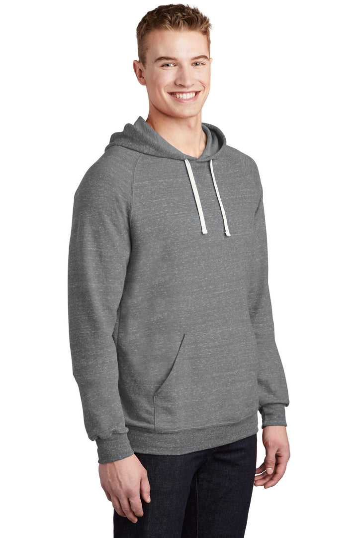 Charcoal Jerzees Snow Heather French Terry Raglan Hoodie 90M