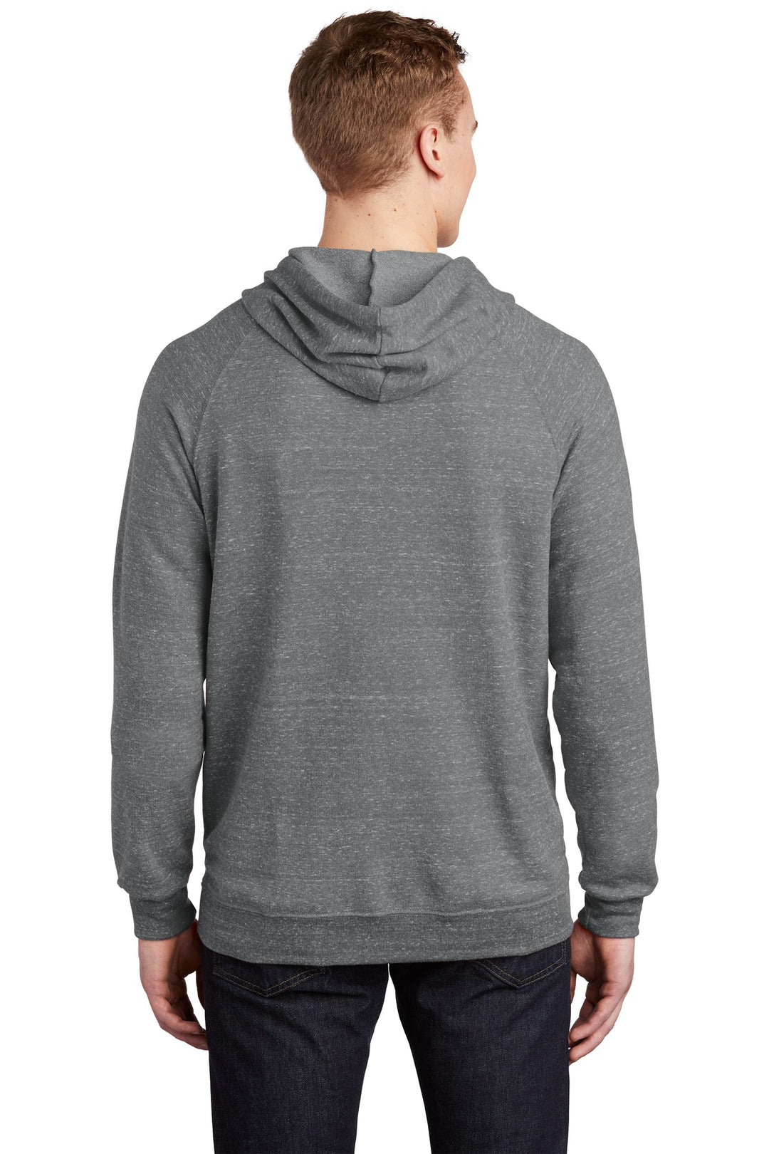 Charcoal Jerzees Snow Heather French Terry Raglan Hoodie 90M
